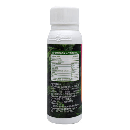 Gingo Biloba Extracto 55 Mililitros (NATURAL FLOWER)