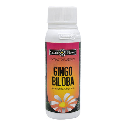 Gingo Biloba Extracto 55 Mililitros (NATURAL FLOWER)