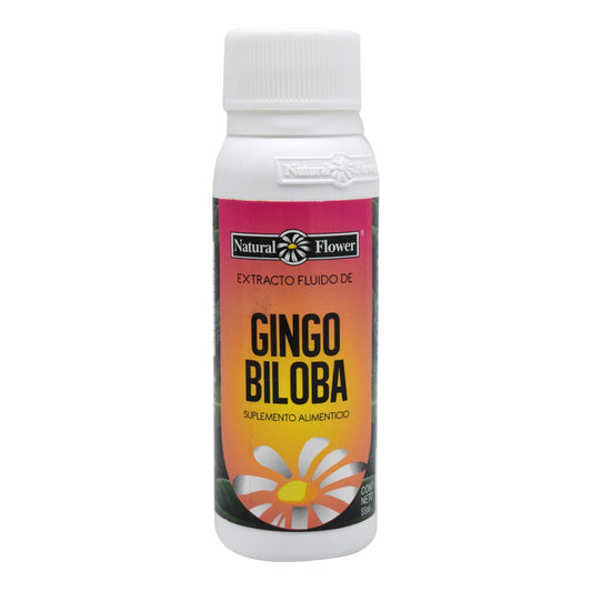 Gingo Biloba Extracto 55 Mililitros (NATURAL FLOWER)