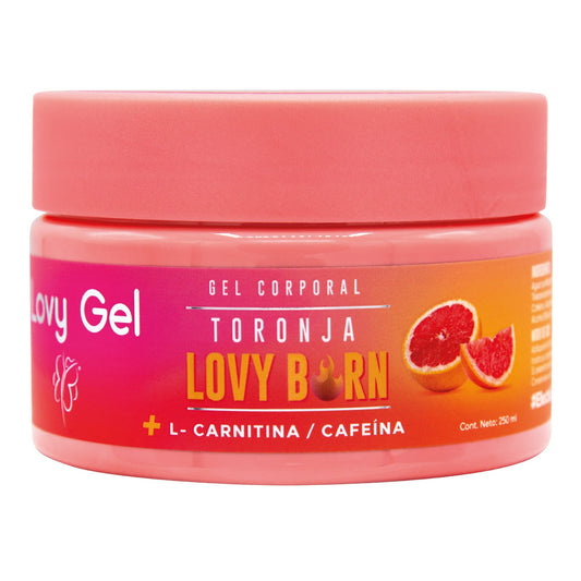 Gel Corporal Toronja Lcarnitina Cafeina 250 Mililitros (LOVY CARE)
