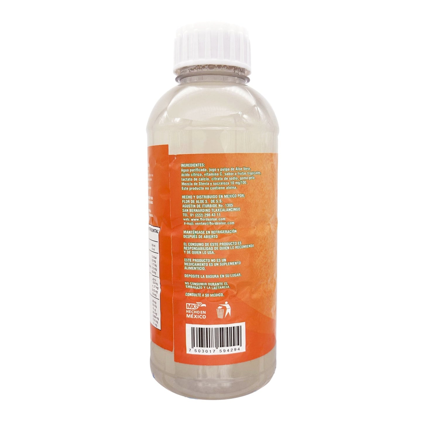Bebida De Sabila Con Trozos De Aloe Sab Tropical 1 L (FLOR DE ALOE)