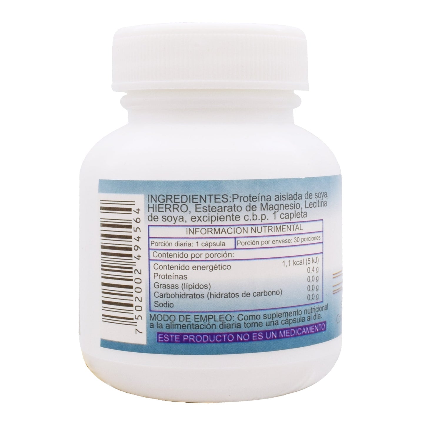 Hierro 30 Cápsulas (VIT HERBAL)
