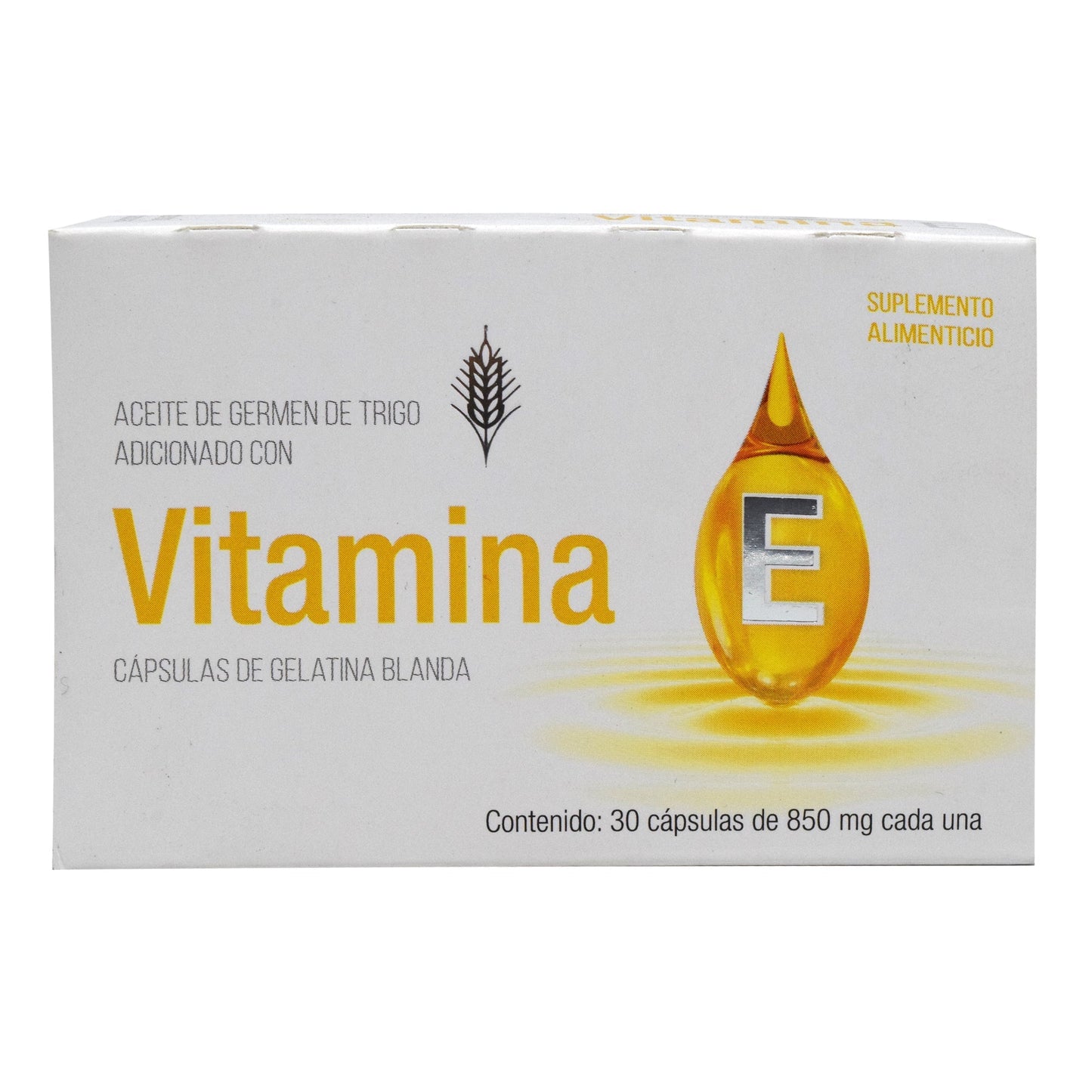 Vitamina E 30 Cápsulas (PROGELA)