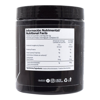 Creatina Polvo 300 G (BHN)