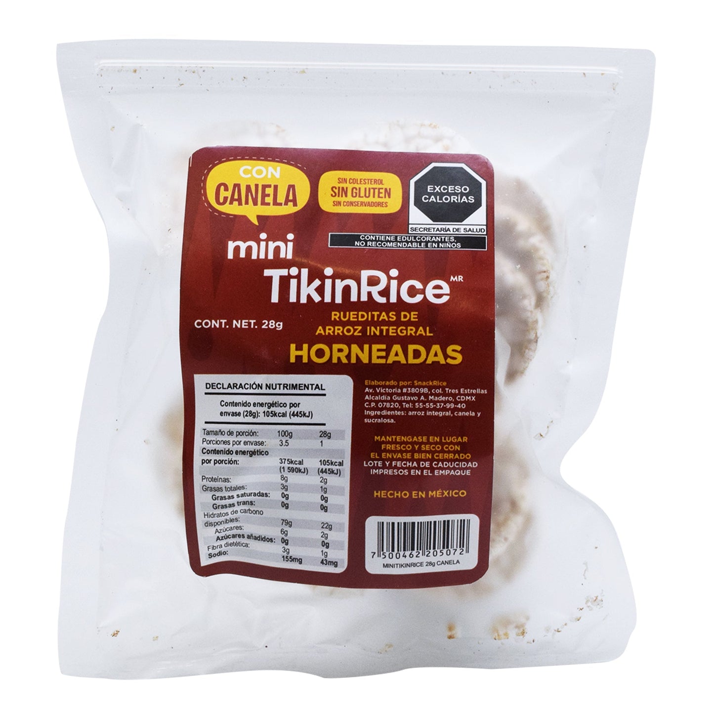 Mini Tikinrice Canela 28 G (MINI TIKINRICE)