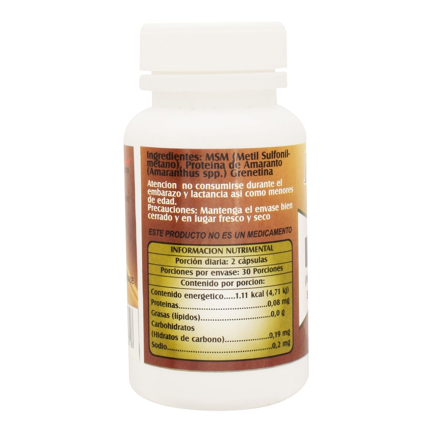 Msm 60 Cápsulas (RIKET NATURAL)