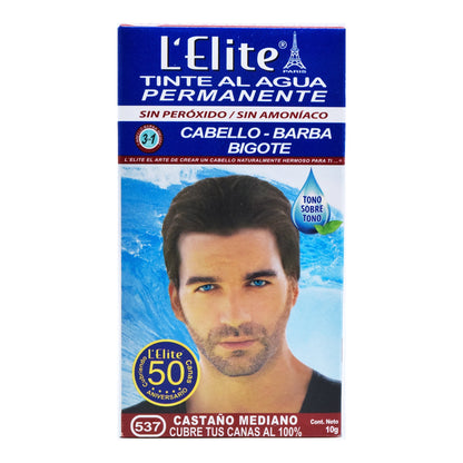 Tinte For Men Castaí±o Mediano Elite 10 G (LELITE)