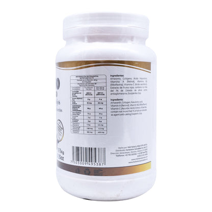 Colageno Y Acido Hialuronico Frutos Rojos 1 Kg (PRETTY BEE)