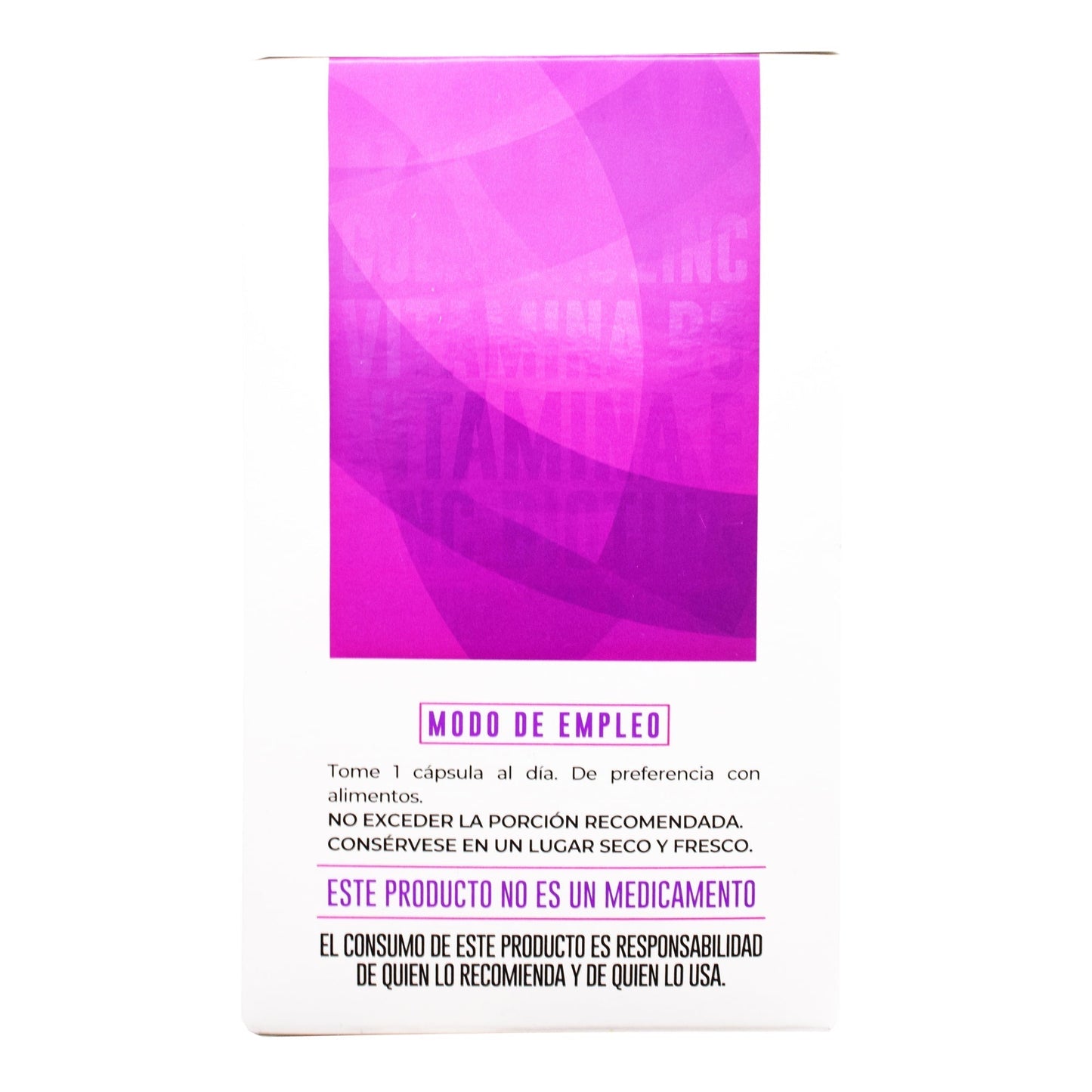 Biotina Colageno Vitamina B5  E Zinc 30 Cápsulas (LIFFED5)