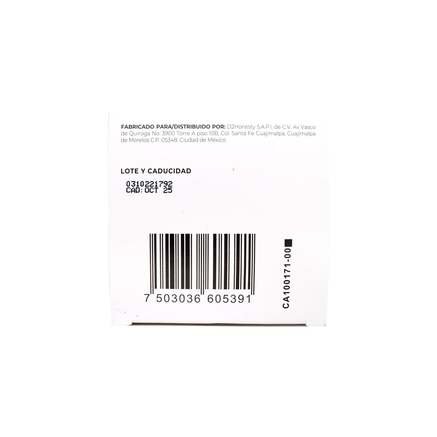 Biotina Colageno Vitamina B5  E Zinc 30 Cápsulas (LIFFED5)