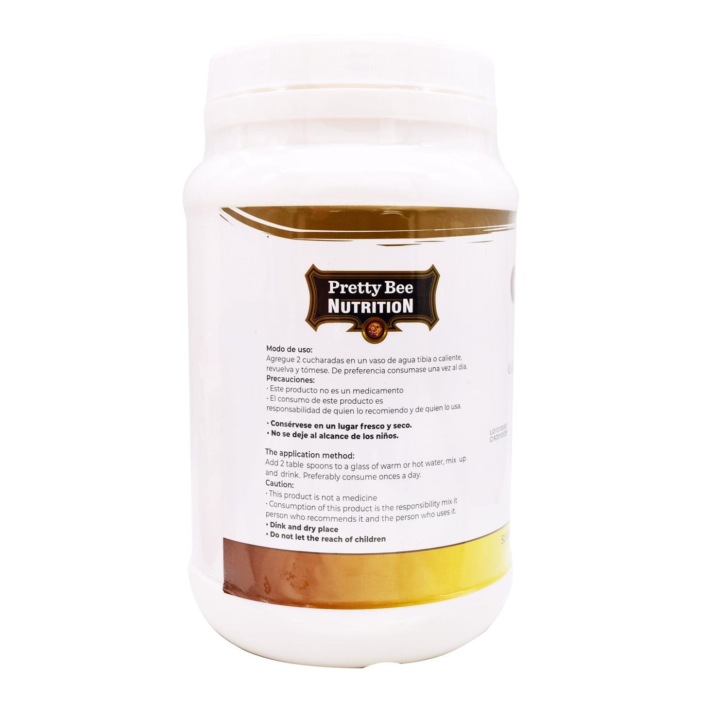 Colageno Y Acido Hialuronico Manzana 1 Kg (PRETTY BEE)