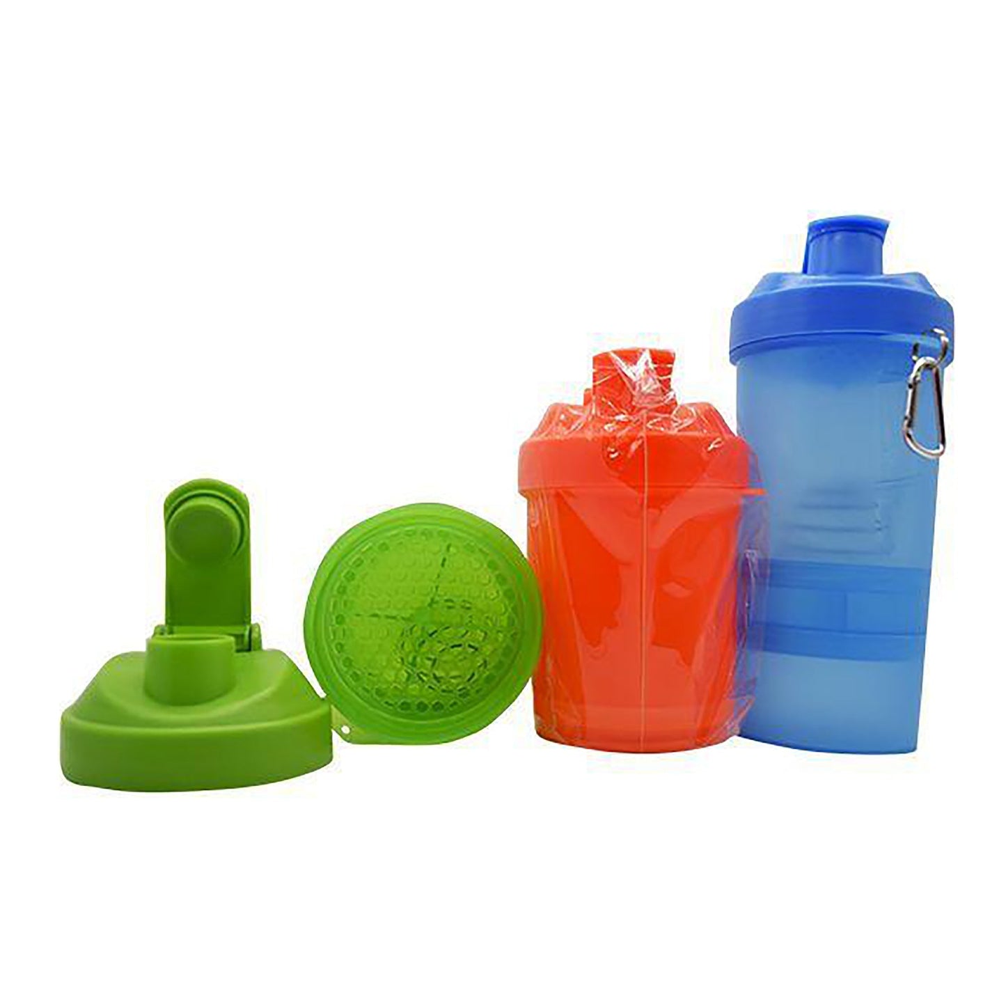 Vaso Shaker Con Compartimentos Varios Colores 450 Mililitros (ISARE)