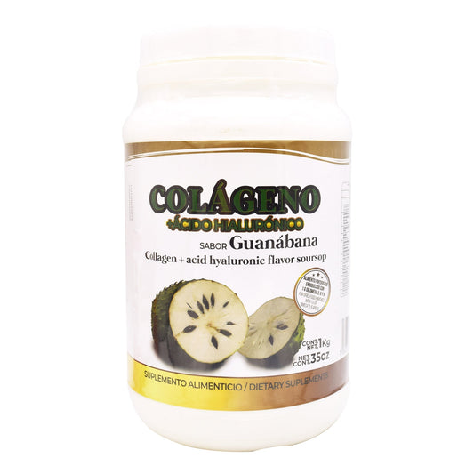 Colageno Y Acido Hialuronico Guanabana 1 Kg (PRETTY BEE)