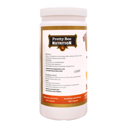 Grenetina Hidrolizada Sabor Naranja  550 G (PRETTY BEE)