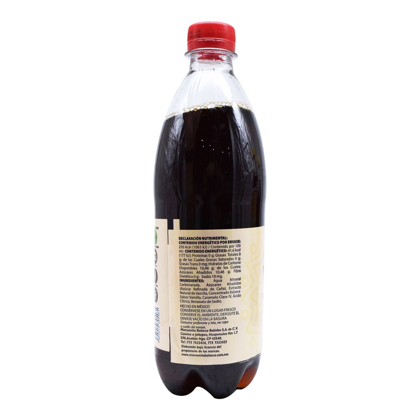 Refresco Papantla Vainitonic 600 Mililitros (Caja 12) (PAPANTLA)