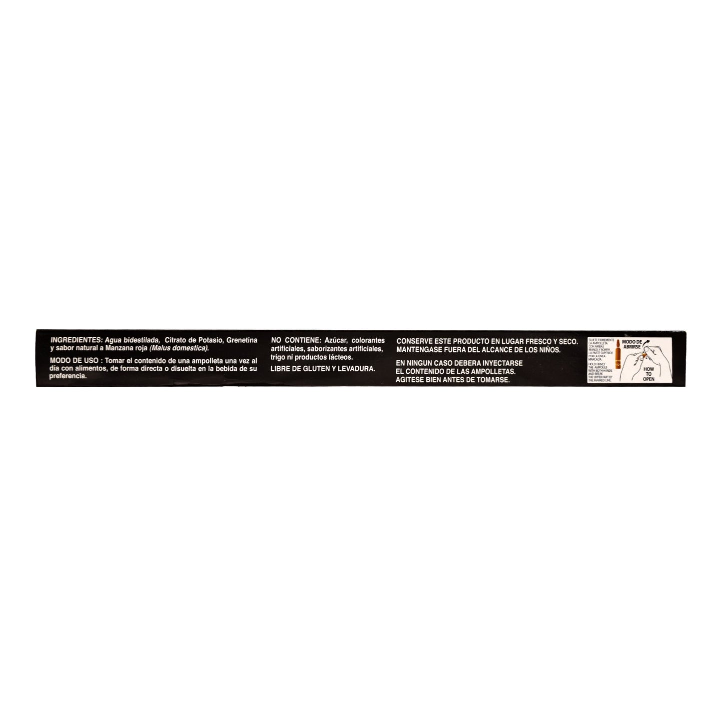 Citrato De Potasio Manzana 10 Amp (GN+VIDA)