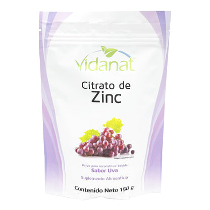 Citrato De Zinc Uva 150 G (VIDANAT)