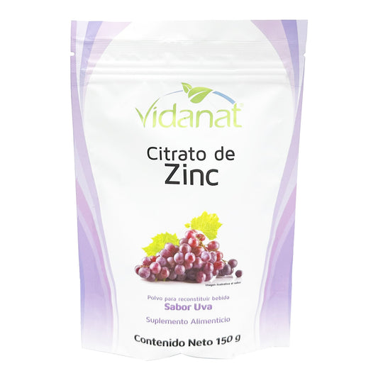 Citrato De Zinc Uva 150 G (VIDANAT)