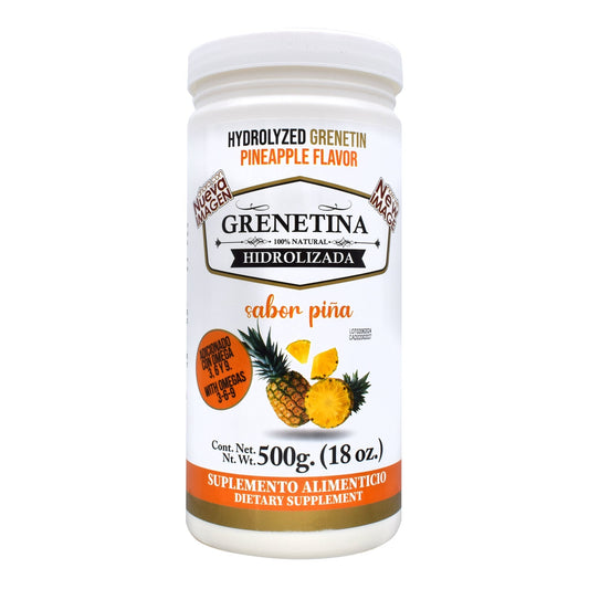 Grenetina Hidrolizada Sabor Pií±a 500 G (PRETTY BEE)