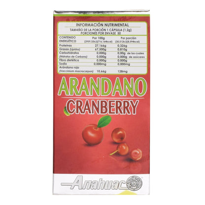 Arandano 50 Cápsulas (ANAHUAC)