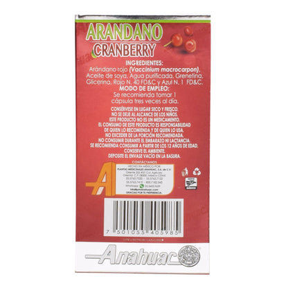 Arandano 50 Cápsulas (ANAHUAC)