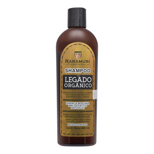 Shampoo Legado Organico 400 Mililitros (RARAMURI)