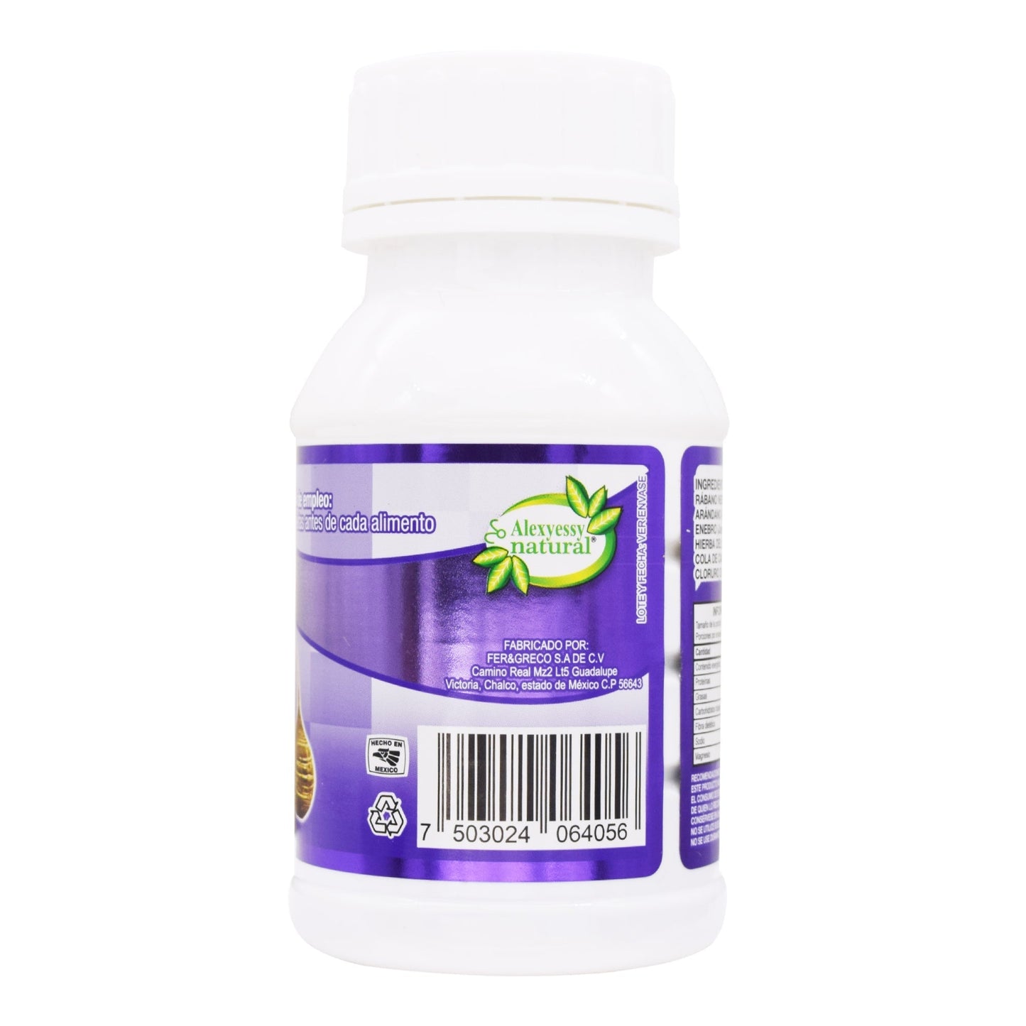 Rabano Negro 200 Tabletas (ALEXYESSY NATURAL)