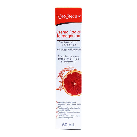 Crema Facial Termogenica 60 Mililitros (TORONGIA)