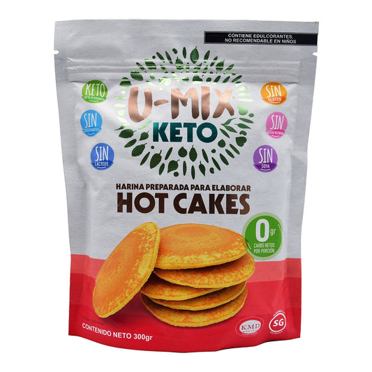 Harina Keto Para Hot Cakes 300 G (U-MIX)