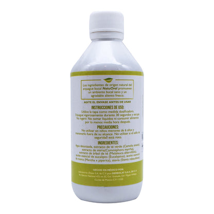 Enjuague Bucal Menta 250 Mililitros (NATUORAL)