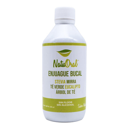 Enjuague Bucal Menta 250 Mililitros (NATUORAL)
