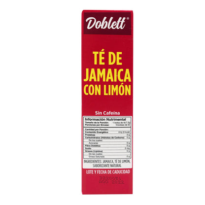 Te De Jamaica Con Limon 19 G (DOBLETT)