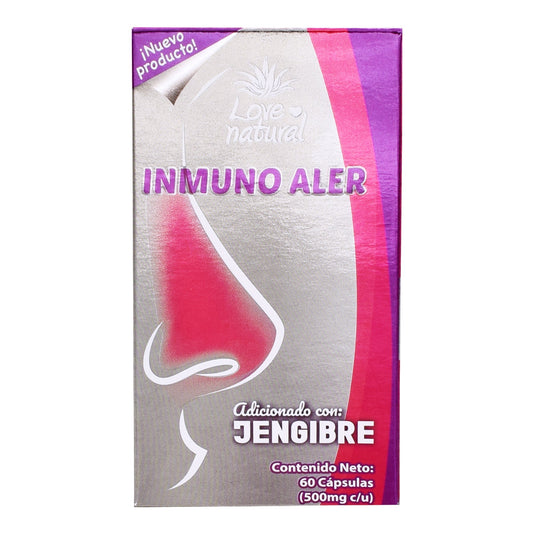 Inmuno Aler 60 Cápsulas (LOVE NATURAL)