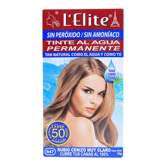 Tinte Rubio Cenizo Muy Claro 10 G (LELITE)