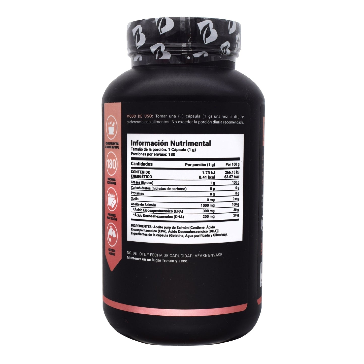 Omega 3 Salmon 180 Cápsulas (BLIFE)