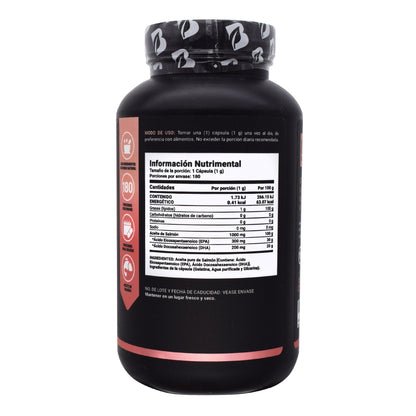Omega 3 Salmon 180 Cápsulas (BLIFE)