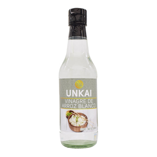 Vinagre De Arroz Blanco 300 Mililitros (UNKAI)