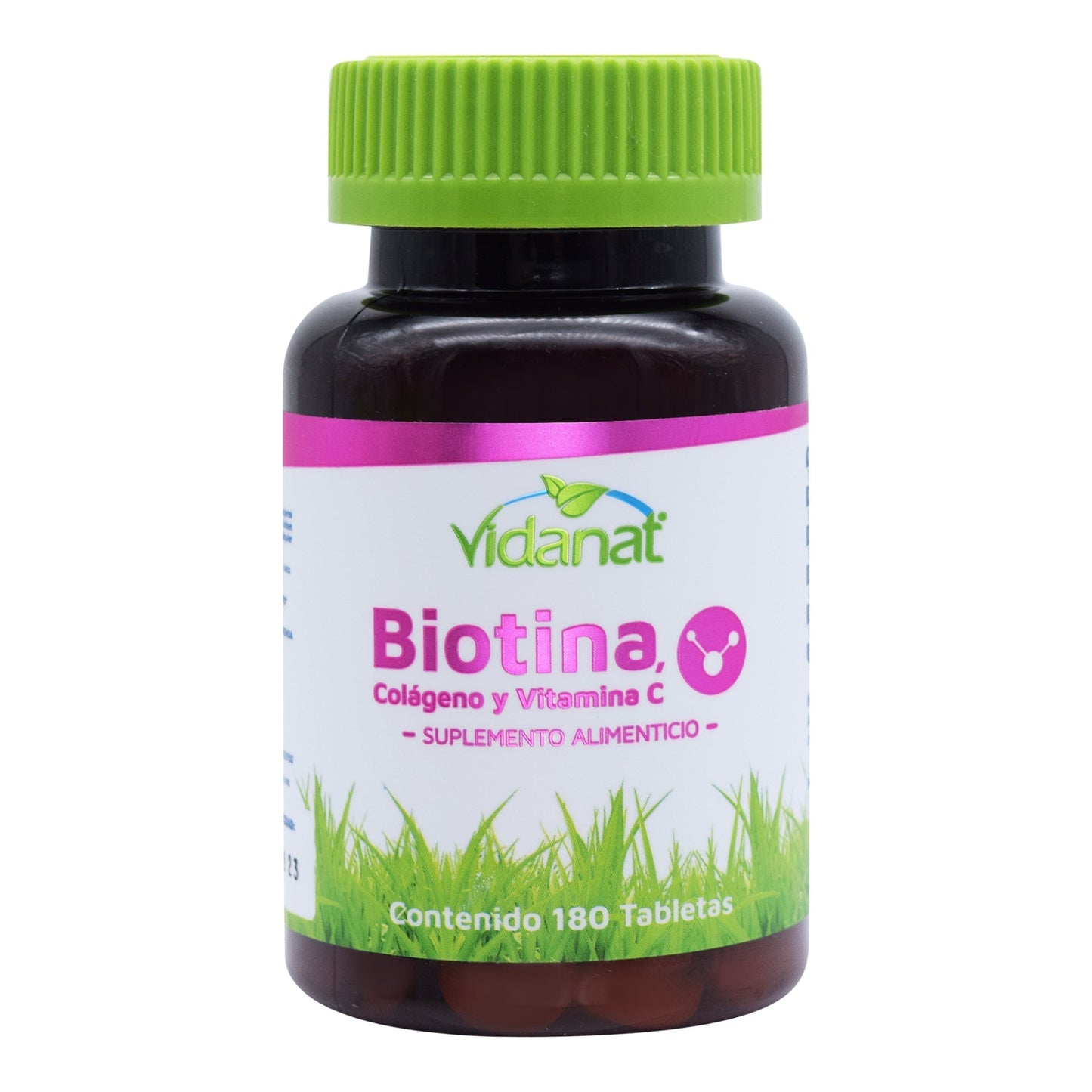 Biotina Colageno Y Vit C 180 Tabletas (VIDANAT/VITAMINAS)