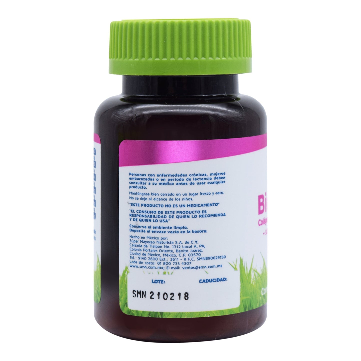 Biotina Colageno Y Vit C 180 Tabletas (VIDANAT/VITAMINAS)