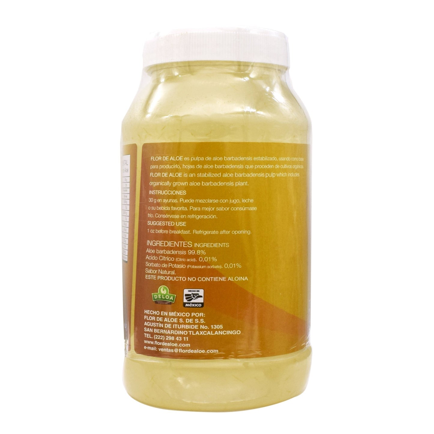 Pulpa De Sabila Natural 750 G (FLOR DE ALOE)