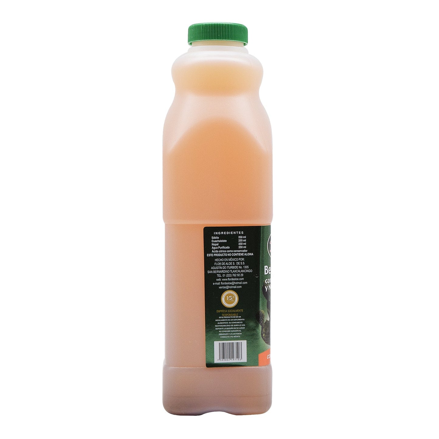 Bebida De Sabila Cuachalalate Nopal 1 L (FLOR DE ALOE)