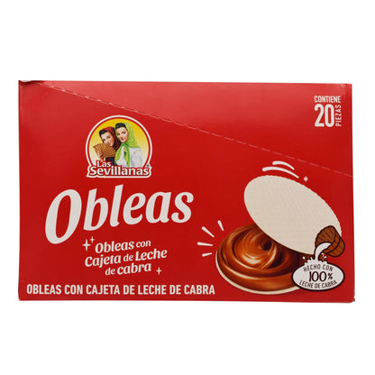 Obleas 50 G (Paquete 20) (LAS SEVILLANAS)