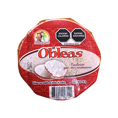 Obleas 50 G (Paquete 20) (LAS SEVILLANAS)
