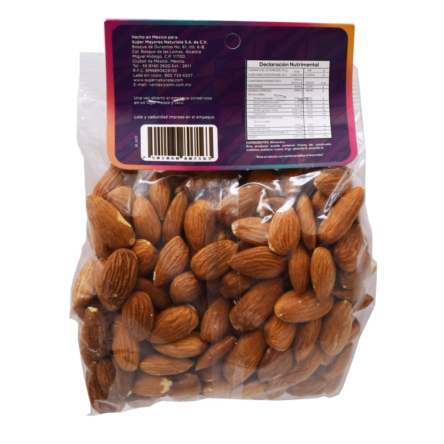 Almendra 250 G (KUKUL NAT)