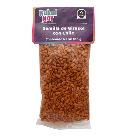 Semilla De Girasol Con Chile 100 G (KUKUL NAT)