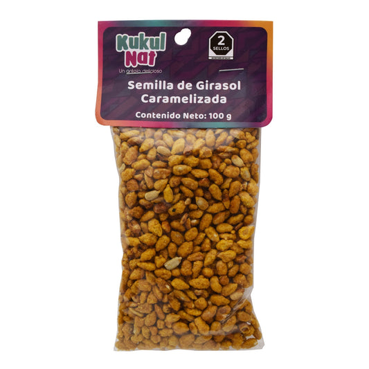 Semilla De Girasol Caramelizada 100 G (KUKUL NAT)