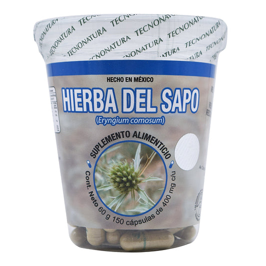 Hierba Del Sapo 150 Cápsulas (TECNONATURA)