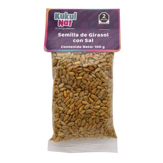 Semilla De Girasol Con Sal 100 G (KUKUL NAT)