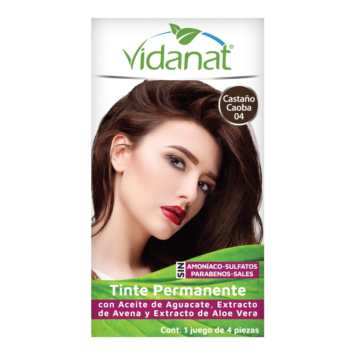 Tinte Castaí±o Caoba 60 G (VIDANAT)