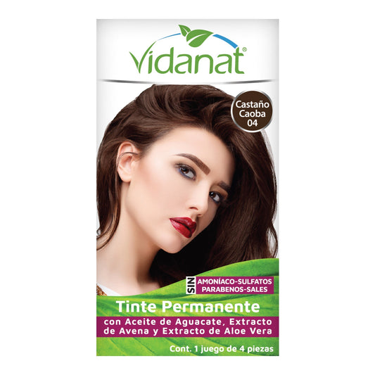 Tinte Castaí±o Caoba 60 G (VIDANAT)